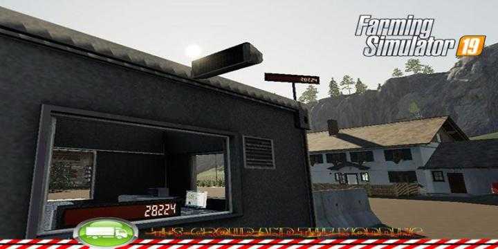 FS19 – Weighing Bridge V1.05