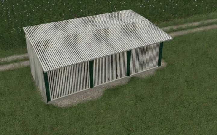 Wellblechhalle V1.0 FS19