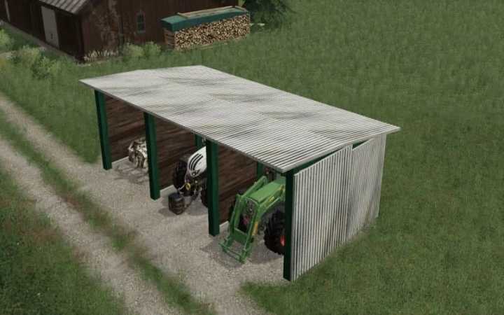 Wellblechhalle V1.0 FS19