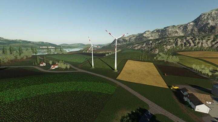 FS19 – Wind Turbine Large And Small V1.1