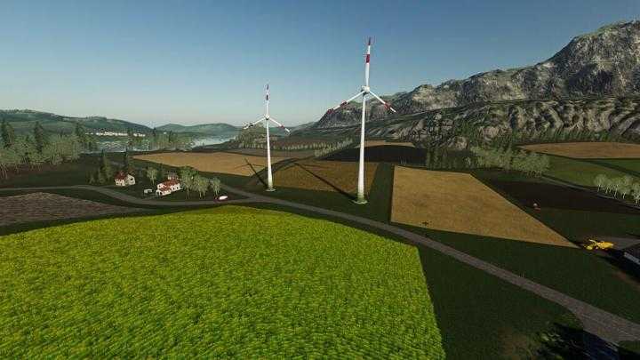 FS19 – Wind Turbine Large And Small V1.1