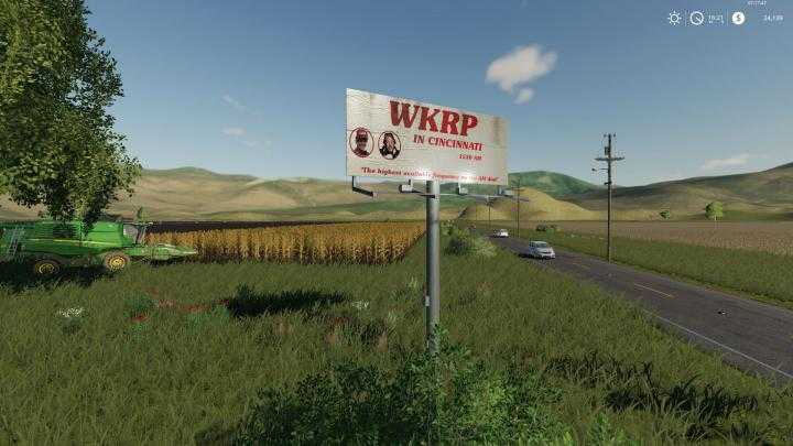 FS19 – Wkrp Billboard V1