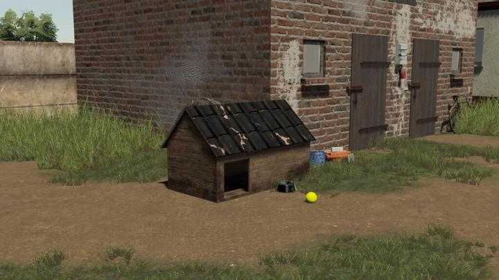 FS19 – Wooden Dog House V1