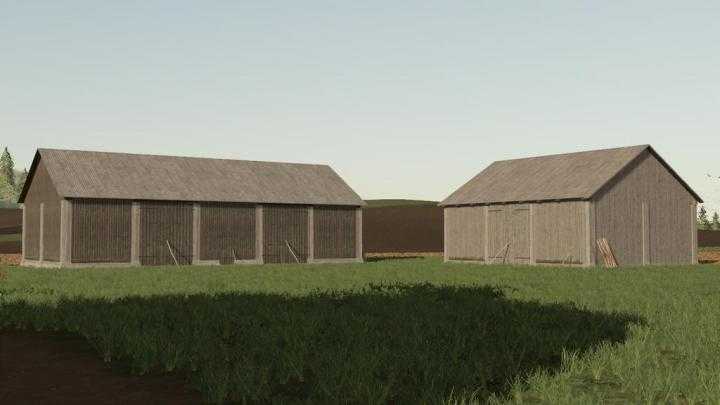 FS19 – Wooden Sheds V1.1