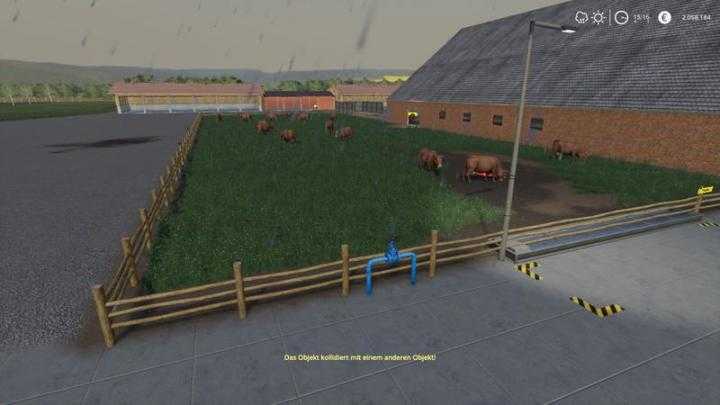 FS19 – Yard With Cowshed And Willow Beta V3