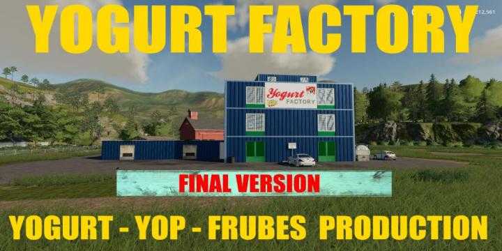 FS19 – Yogurt Production Final Version