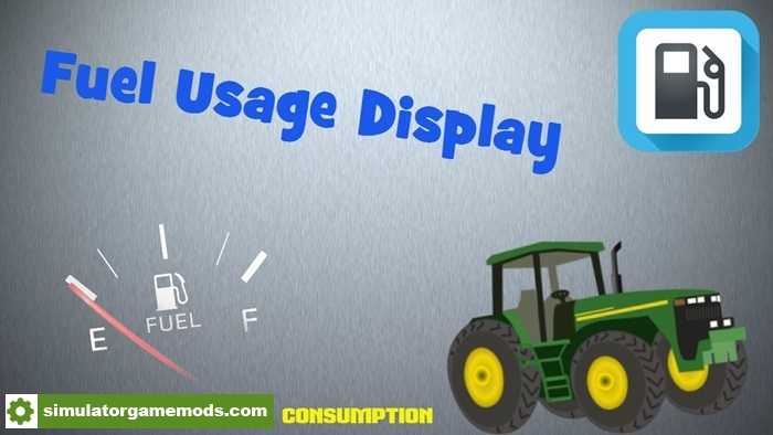 FS17 – Fuel Usage Display