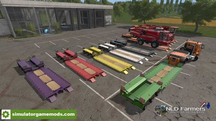 FS17 – Goldhofer Buyable Color Transport Trailer V 1.1