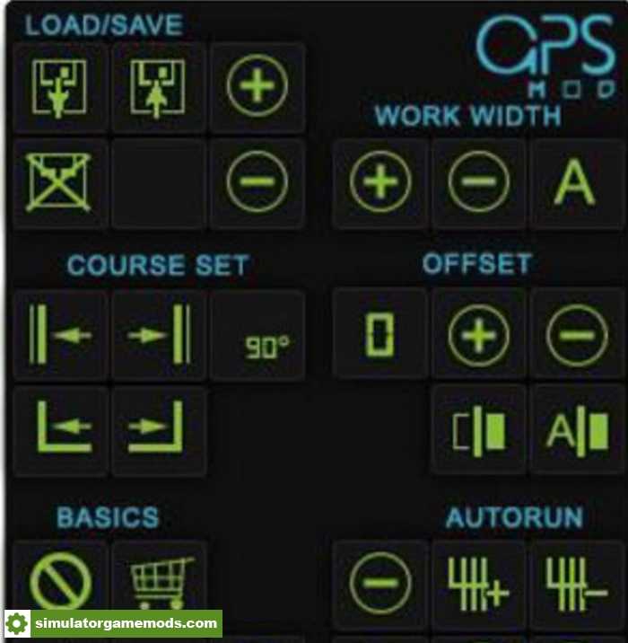 FS17 – GPS HUD Farming Simulator 17 Style V 1.0.1 - Mody-FS.ru