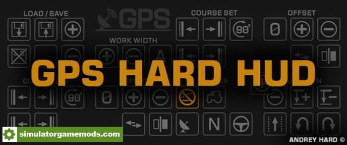 FS17 – GPS Hard Hud Mod V1