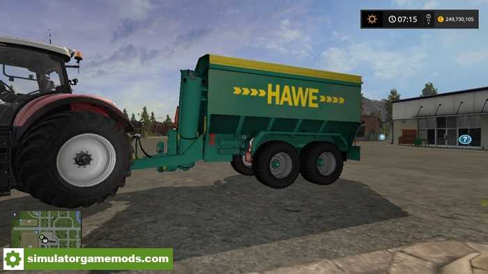 FS17 – Hawe Overloader Trailer