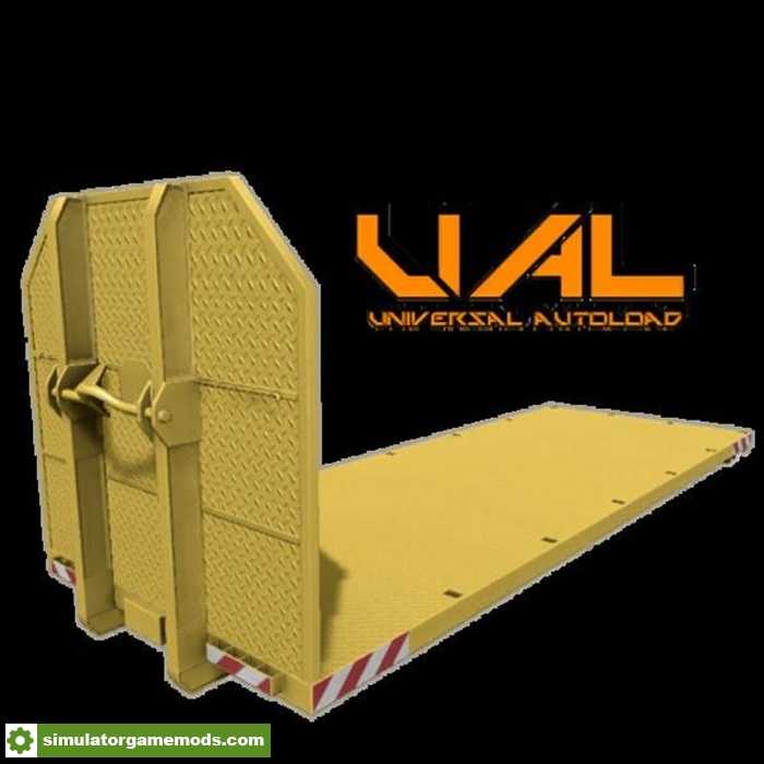 FS17 – HKL Flatbed With UAL V1.0