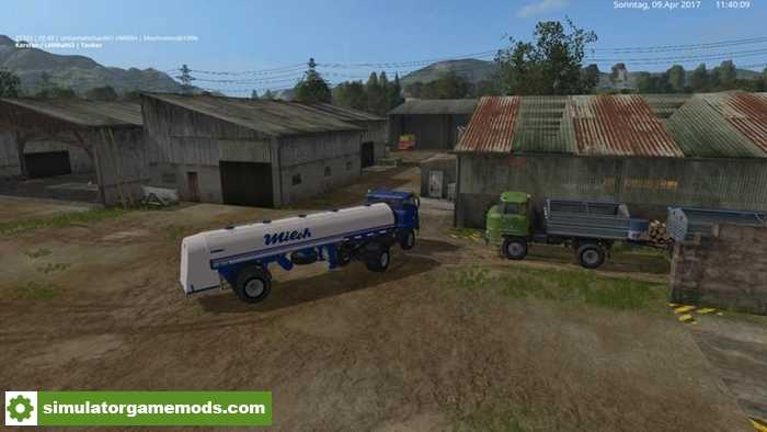 FS17 – HLS 100.45 Milchauflieger V1.0
