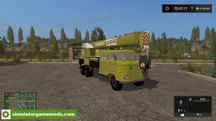 FS17 – IFA 50 Bastelbude Kran V1.02