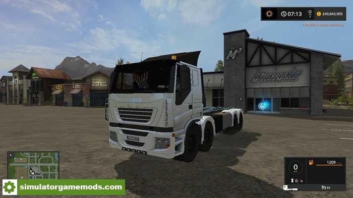 FS17 – Iveco Stralis 8×8 Container Truck