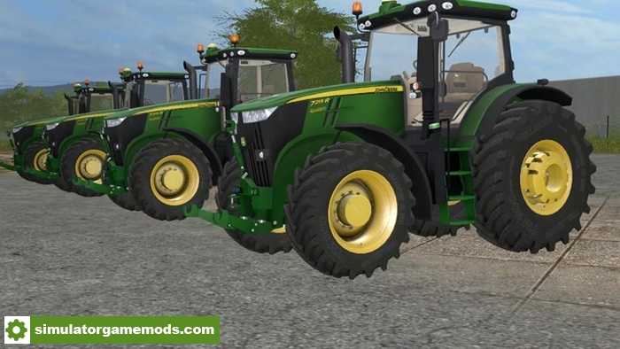 FS17 – John Deere 7R Series 2011 Europe Tractor V1.0.0.1