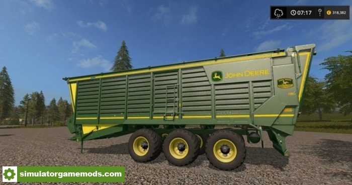 FS17 – John Deere 10500 Tailer V1.0