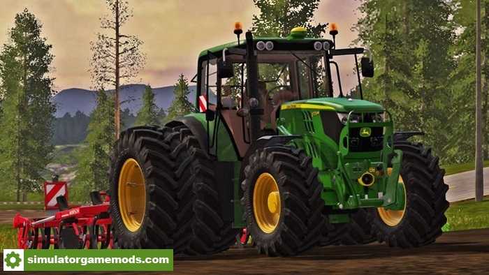 FS17 – John Deere 6M Series (6115M, 6135M, 6155M) Tractor V1.2