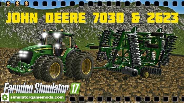 FS17 – John Deere 7030 & 2623 Tractor V2.0