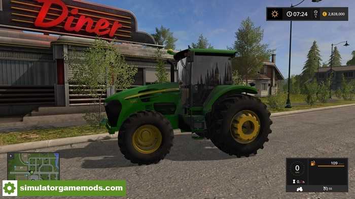 FS17 – John Deere 7J Tractor V1.0