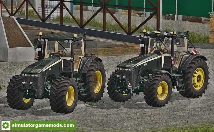 FS17 – John Deere 8030 Series (Black Limited) Tractor V1