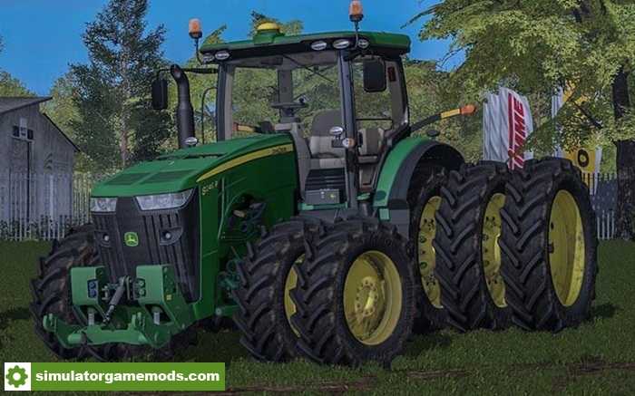 FS17 – John Deere 8R USA Tractor V3.0.0.1