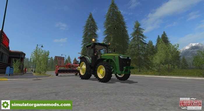 FS17 – John Deere 8R USA Tractor V1.0.1