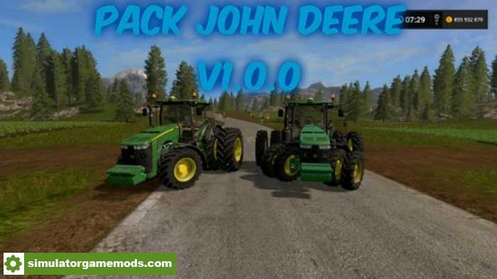 FS17 – John Deere Tractors Pack V1.0.0