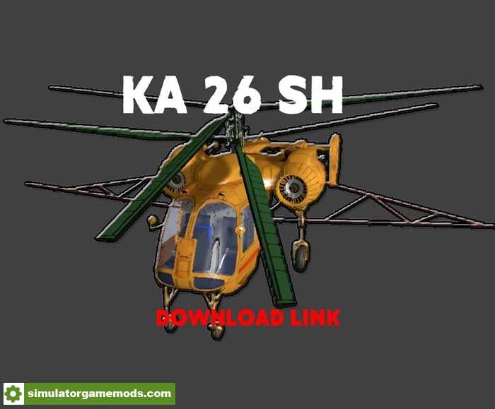 FS17 – KA-26-SH Helicopter V1.0