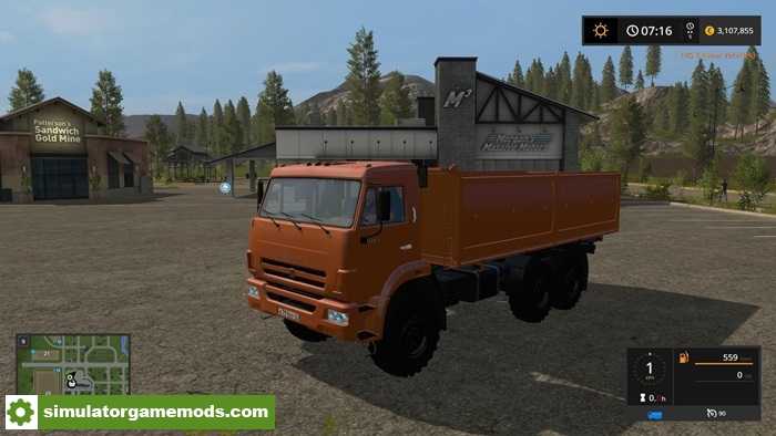 FS17 – Kamaz 43118 Truck V1.1.0.0