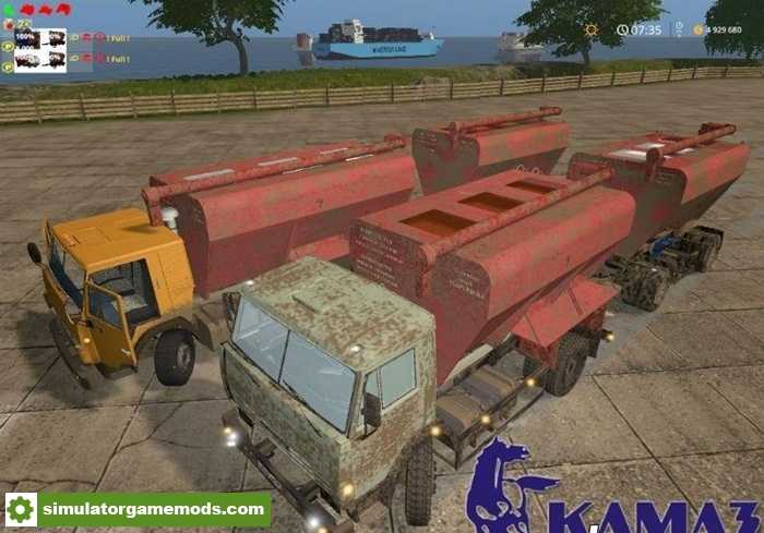 FS17 – Kamaz 43253/5320 Szap 8357 V1.0