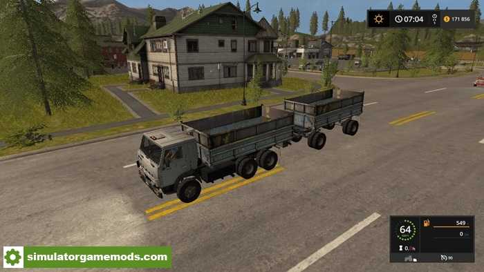 FS17 – Kamaz 5320 + GKB-8551 Trailer Pack V2.0