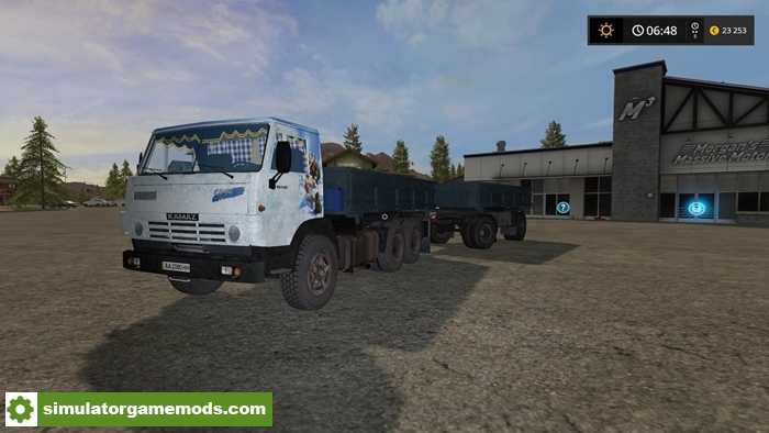 FS17 – Kamaz 5320 Truck + Nefaz 8560 Trailer V1