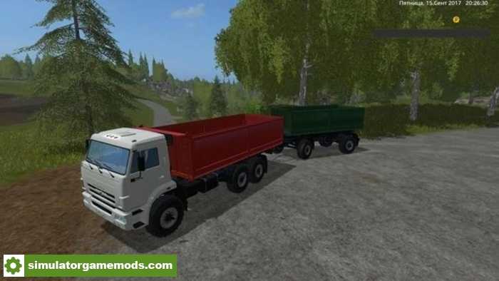 FS17 – Kamaz 68900R & Trailer V1.1