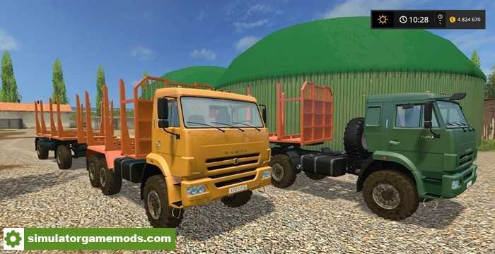 FS17 – KamAZ 43118 Timber Truck V 1.0
