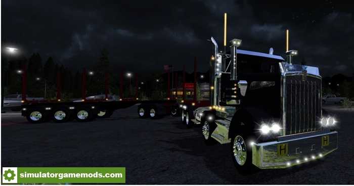 FS17 – Kenworth T908 Twin Steer Log V1.0