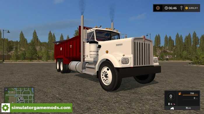 FS17 – Kenworth W900 Manure Spreader Truck V1