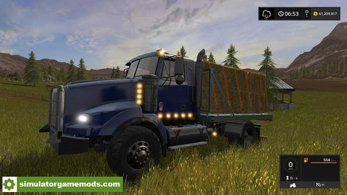FS17 – Kenworth Flatbed Truck V1