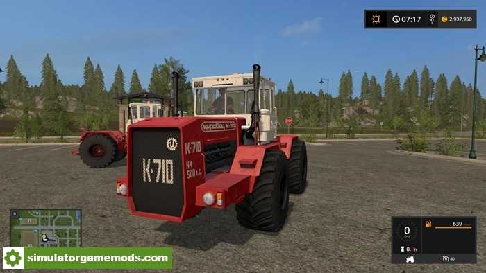 FS17 – Kirovets K710 Tractor