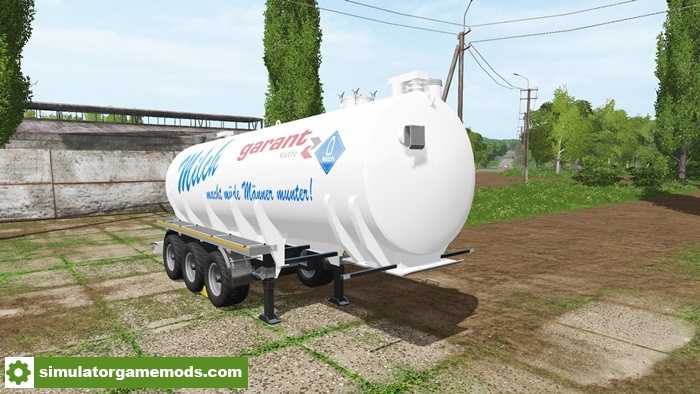 FS17 – Kotte Garant Tsa Milk Trailer V1.0