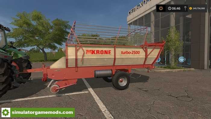 FS17 – Krone Turbo 2500 Loading Wagon