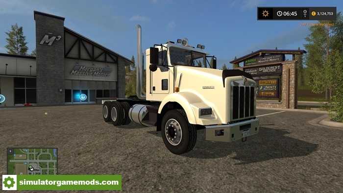 FS17 – KST Kenworth T800 Dual Axle for That One Guy V1.0
