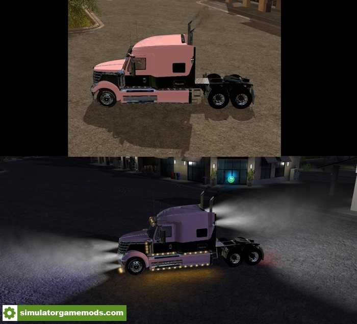 FS17 – Lonestar Pink Truck V1.0