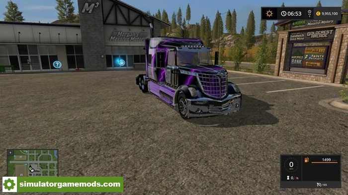 FS17 – Lonestar Purple Truck V1.0