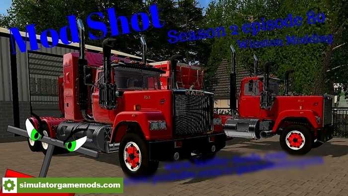 FS17 – Mack Day Cab And Sleeper Truck V1.0