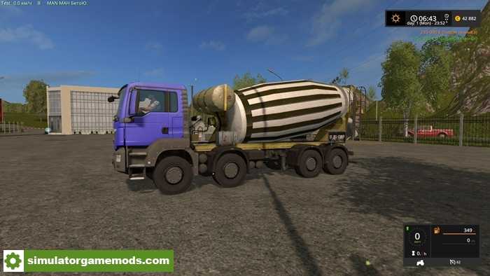 FS17 – Man Mixer Truck V1