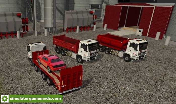 FS17 – Man Tgs 6×4 Benne Dump Truck V1.0