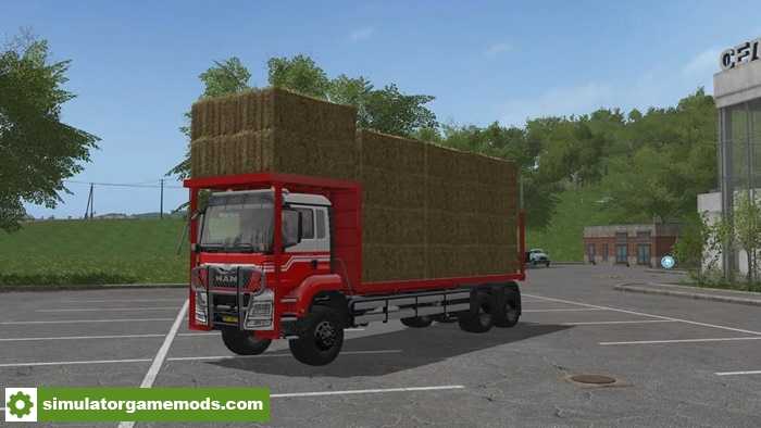 FS17 – Man Tgs Bale Transport V1.0.1.0