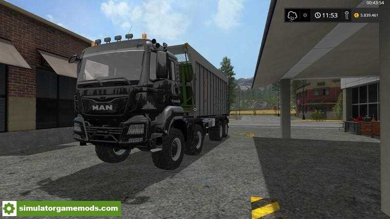 FS17 – MAN TGS With Fliegl Extension V5.0