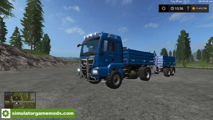 FS17 – Man TGS 18.440 Tipper High Capacity Truck V1.7.1